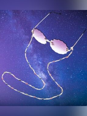 Evil eye beaded Chain sunglass eyeglass holder